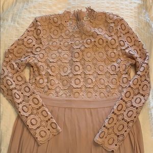 Only worn twice blush dress!